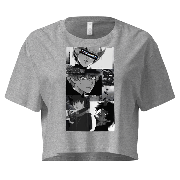 Moody Manga Expressions Women's Crop Top product image (4)