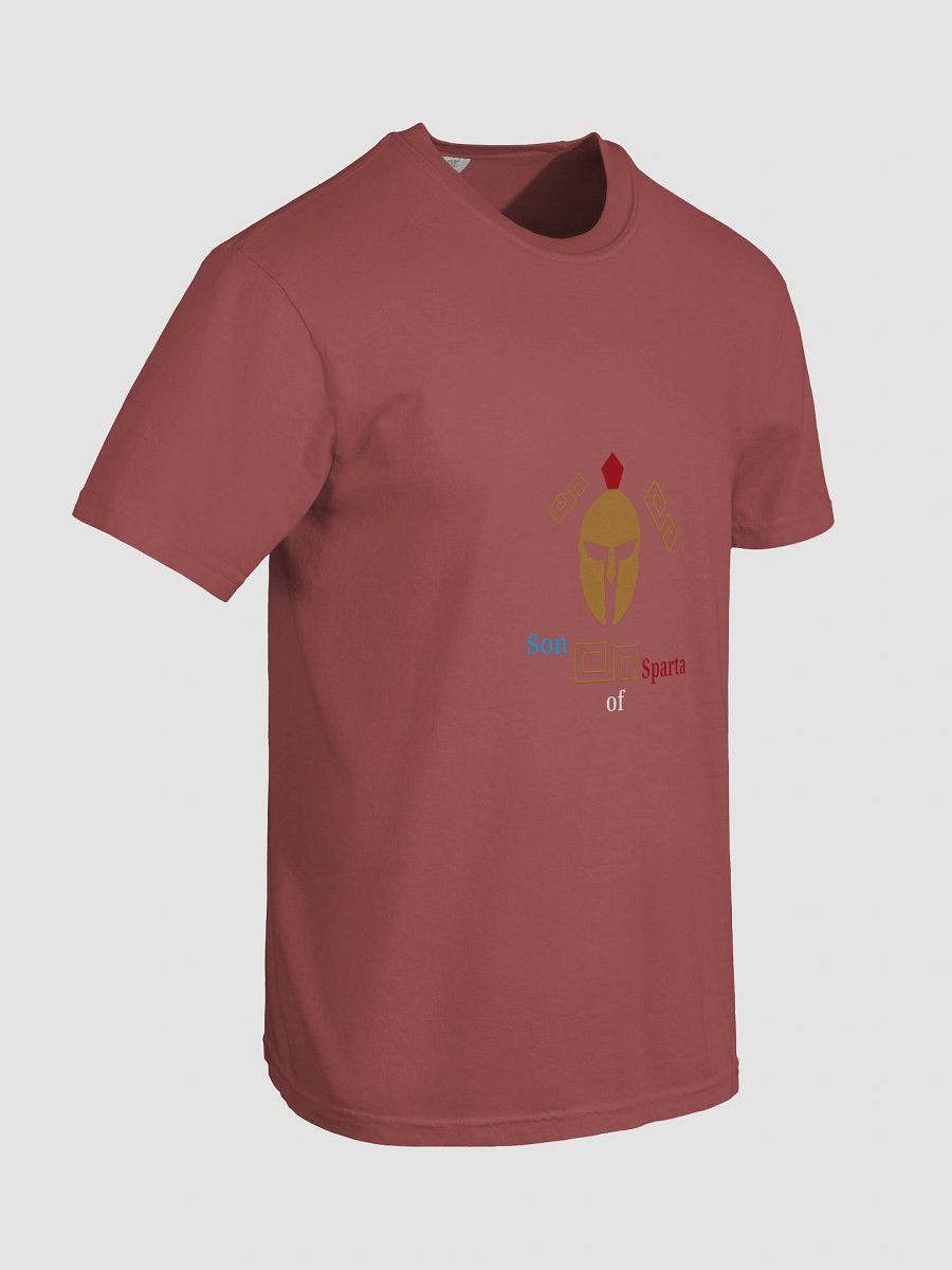 Geometric Spartan Helmet Son of Sparta T-Shirt product image (8)