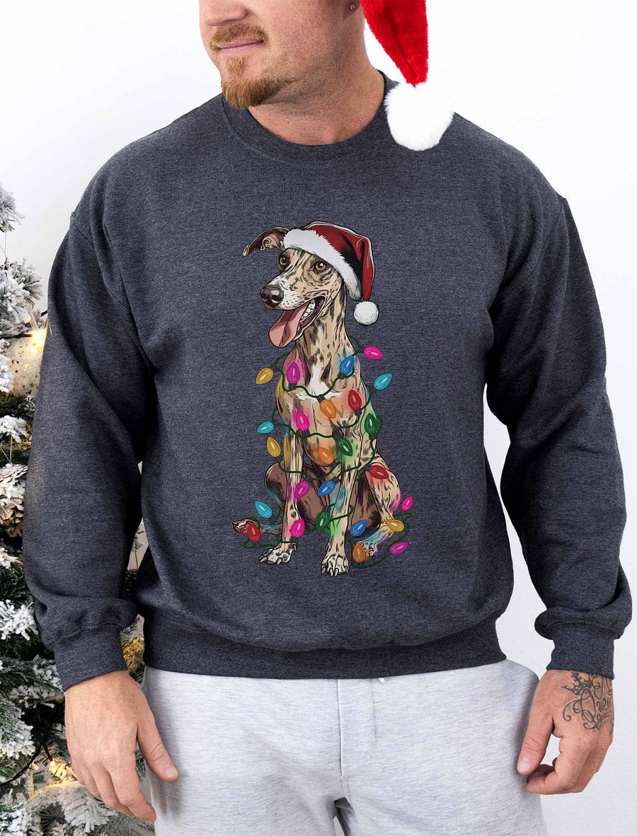 Funny Whippet(Brindle) Christmas Sweatshirt product image (27)