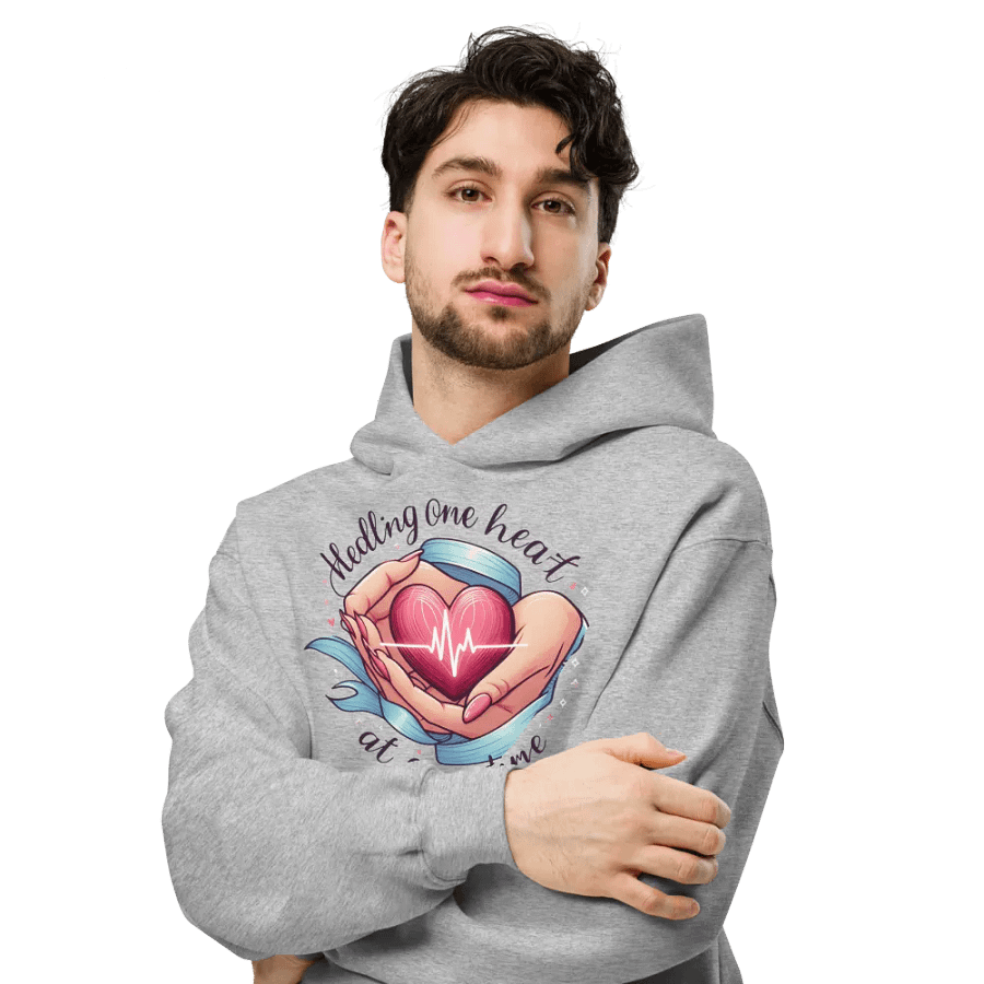 healing one heart at a time hoodie product image (6)