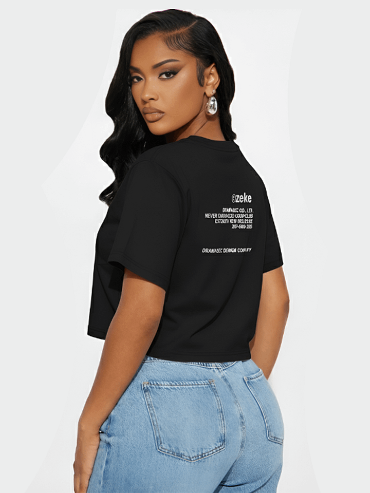 DRAMATIC ROSE x DARK CROP TOP product image (2)