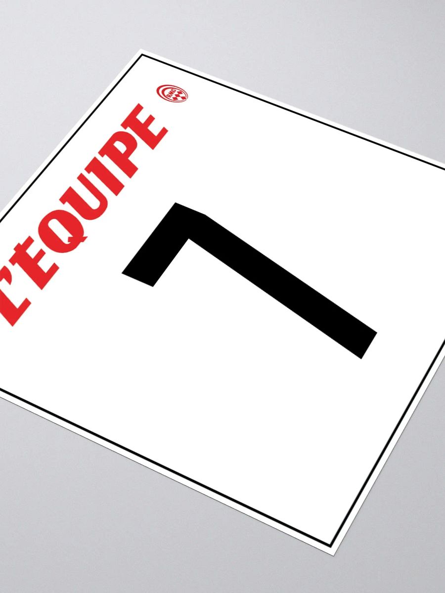 3x3 Sticker / Henri Toivonen / Rallye Monte-Carlo 1986 Number 7 product image (4)