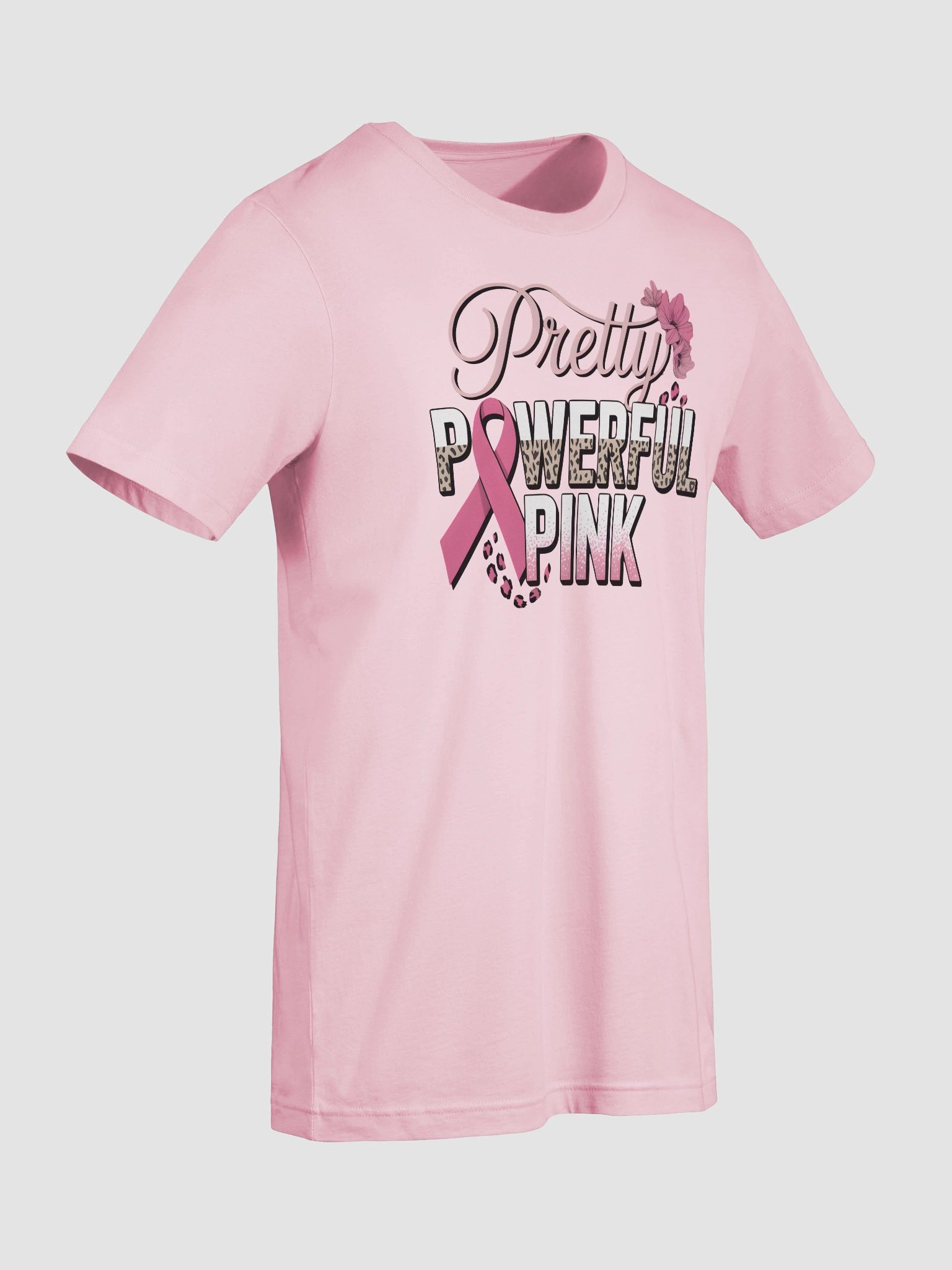 Pretty Powerful Pink T-shirt product image (21)