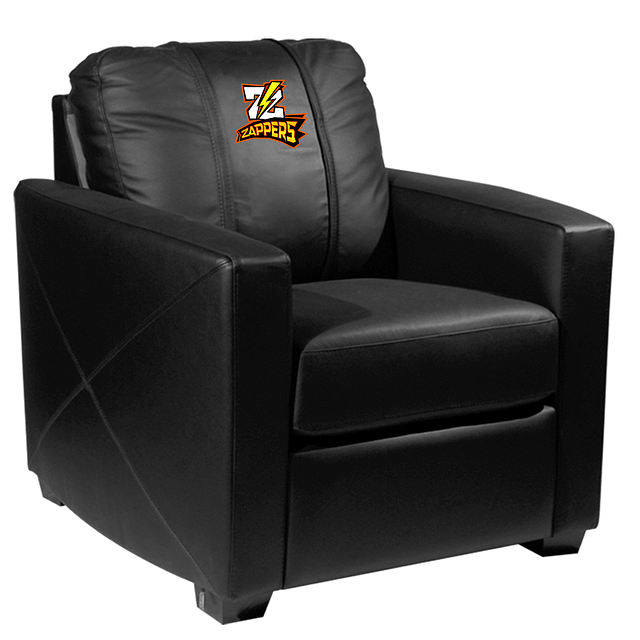 Silver Club Chair with Zappers Logo product image (1)