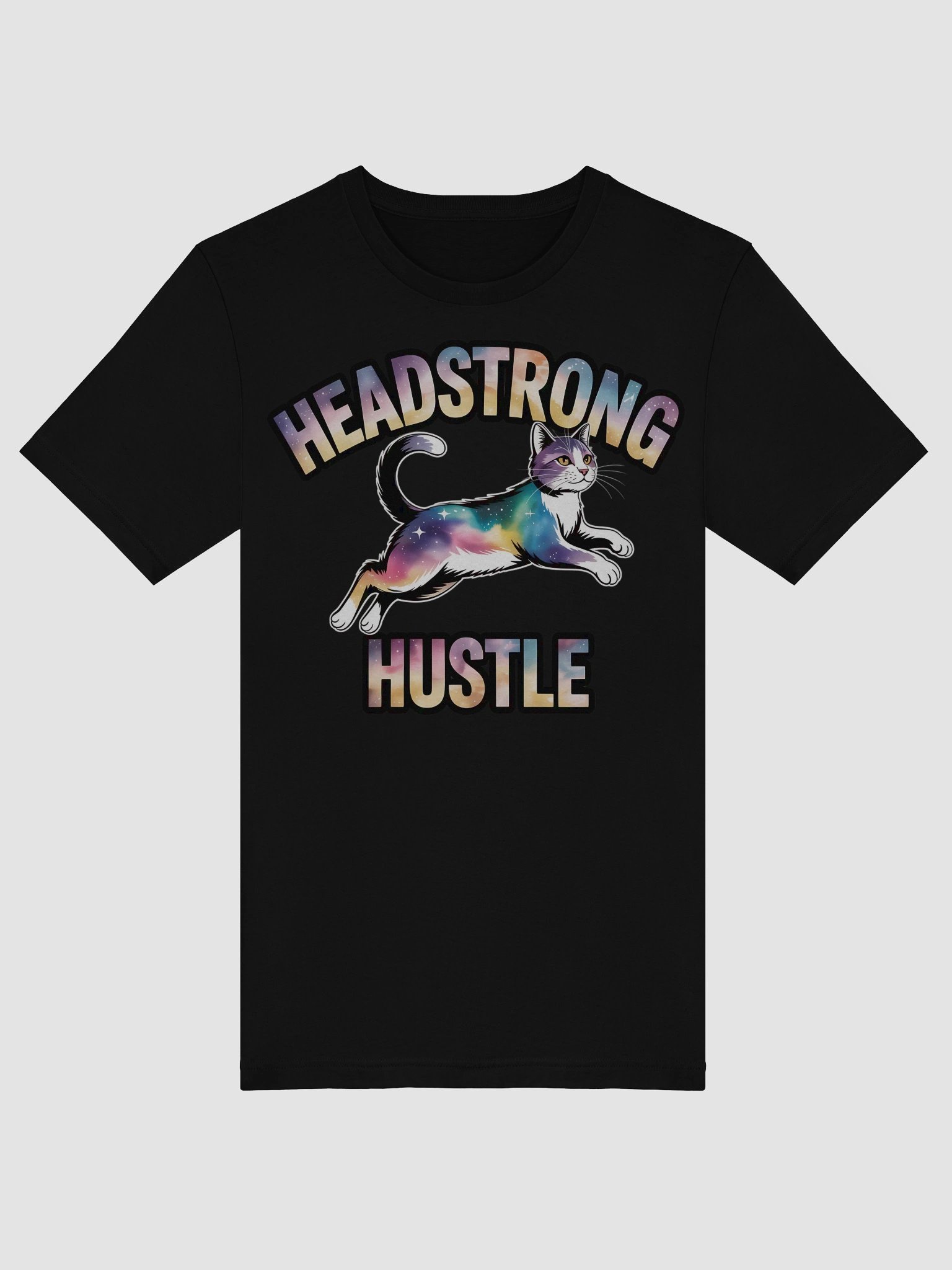 Cosmic Cat Headstrong Hustle T-Shirt product image (41)