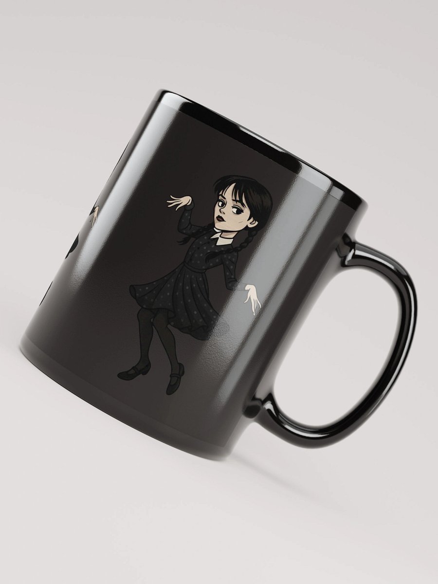 it's Wednesday Black Mug product image (8)