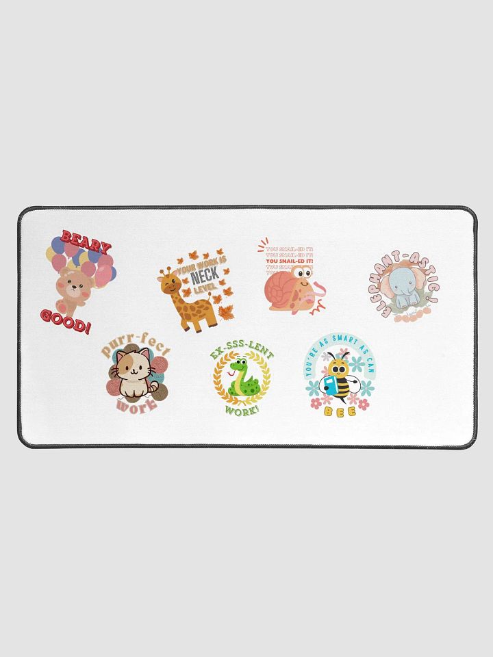 Animal Pun Desk Mat product image (1)
