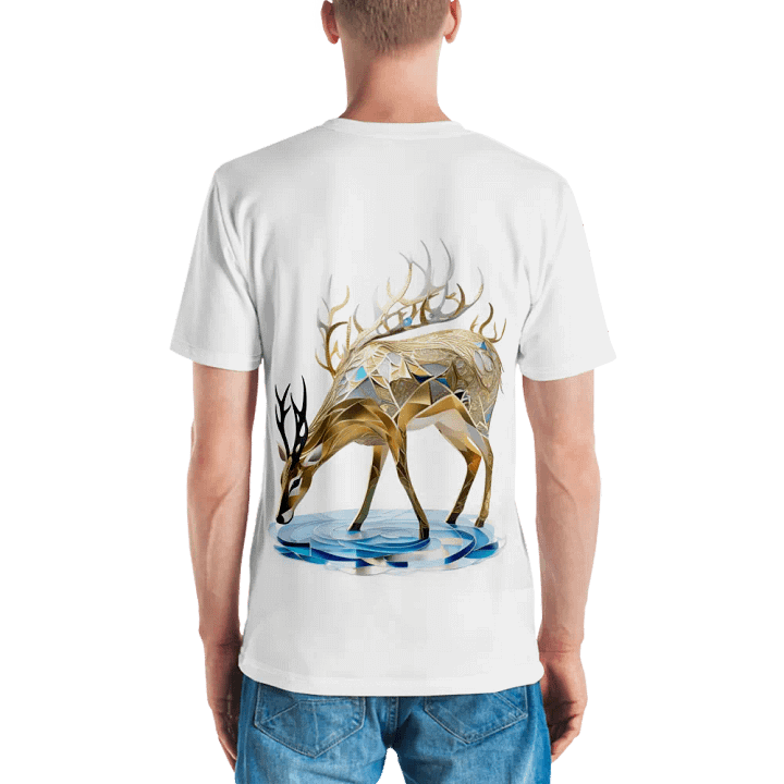 Golden Deer T shirt product image (2)