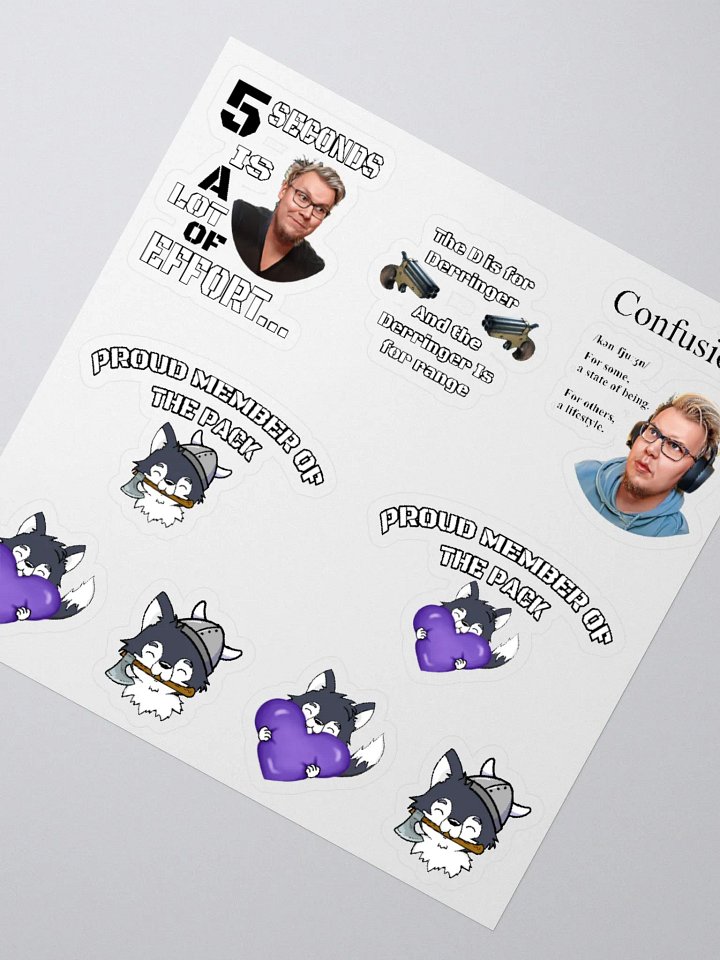 The Wolves Den Kiss Cut Stickers Set product image (2)