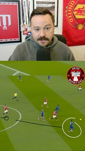 The midfield decline is clear. We're being outrun and outworked. Legs are gone. Amorim needs to see this. It's a serious prob...