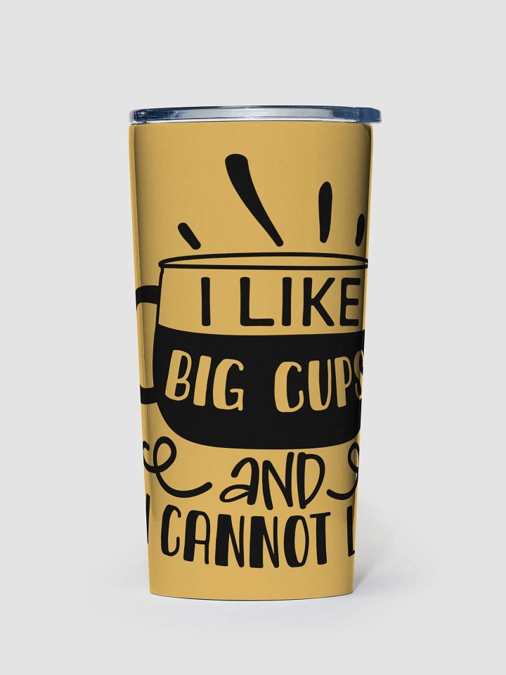 Big Cups Stainless Steel Tumbler product image (1)