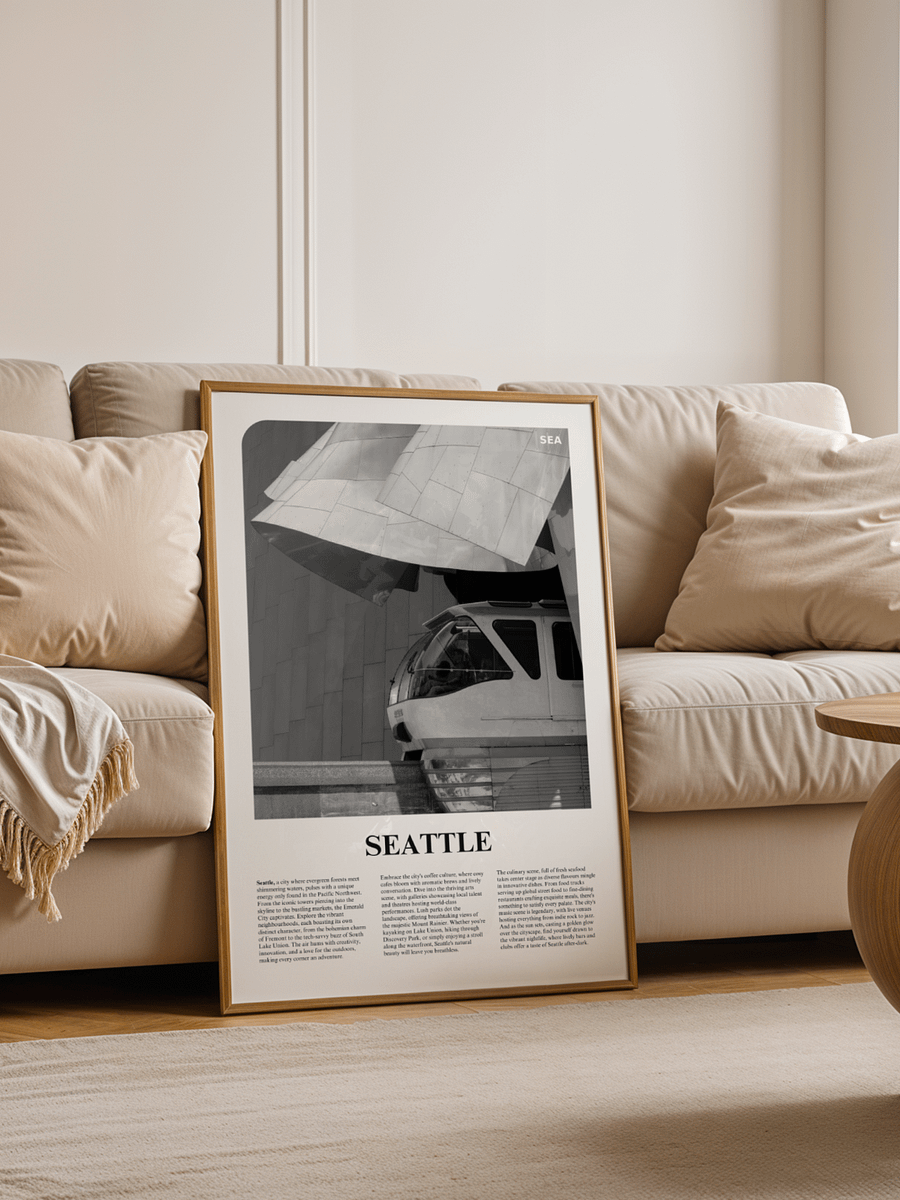 Seattle 04 Newspaper Poster product image (4)