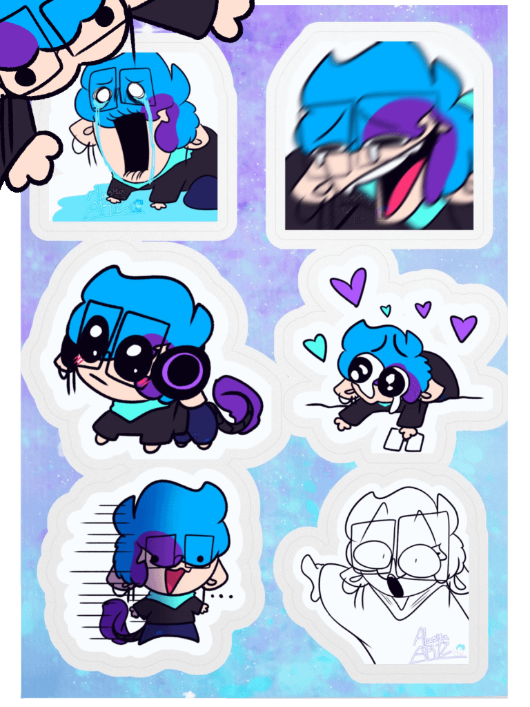 Alaska Sticker Sheet product image (1)