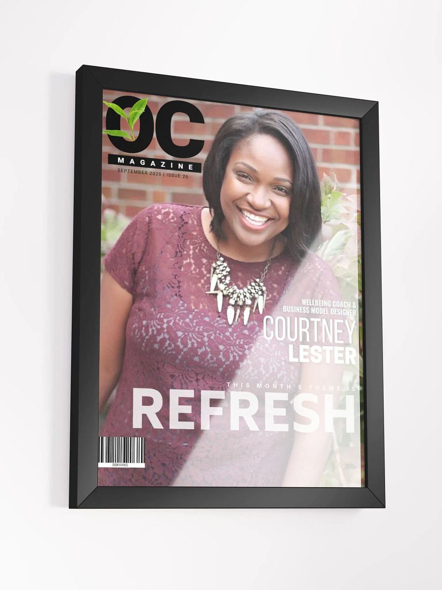 Issue 20 of One Choice Magazine Cover Wall Art product image (3)