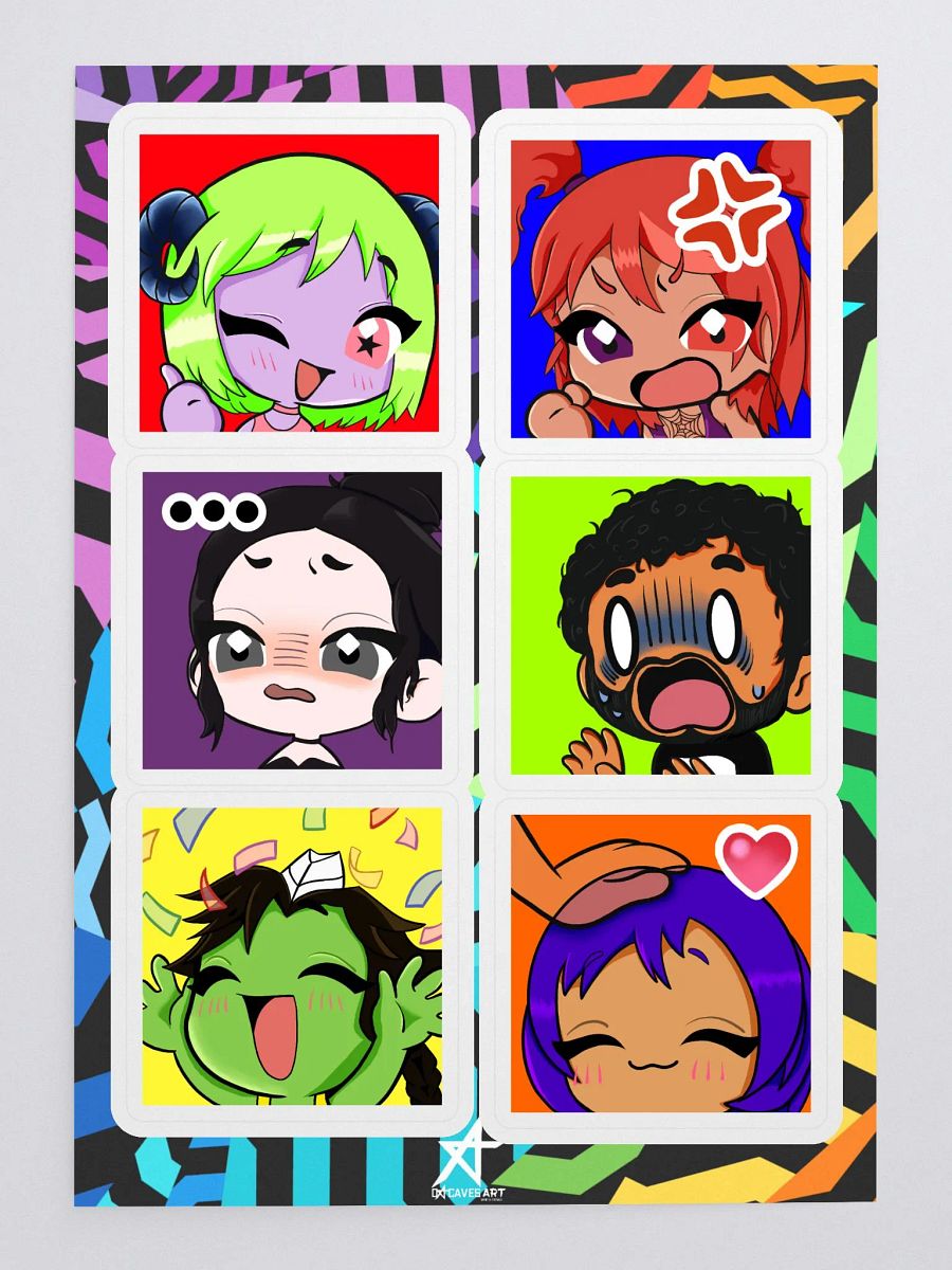 Crazy Forever Hijinks Sticker Pack product image (3)