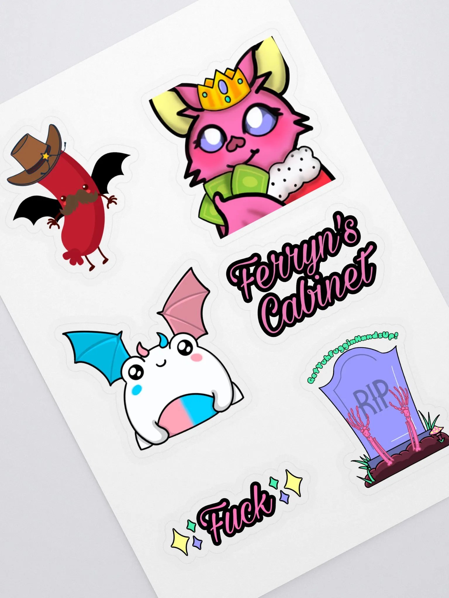 Chaos Sticker Sheet product image (1)