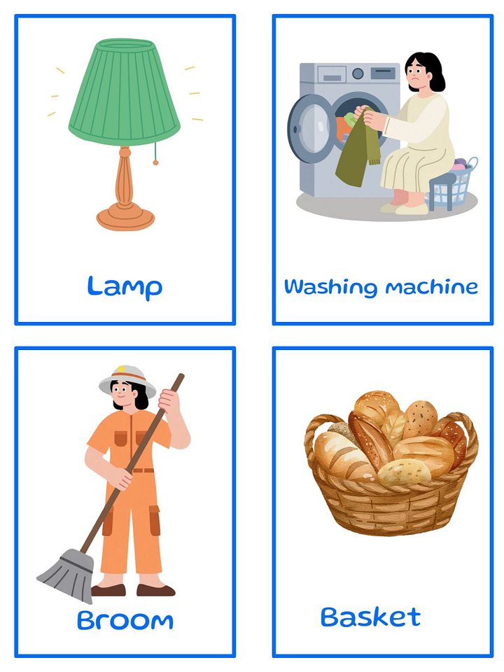 Kids Flashcards: Everyday Objects and Actions product image (2)