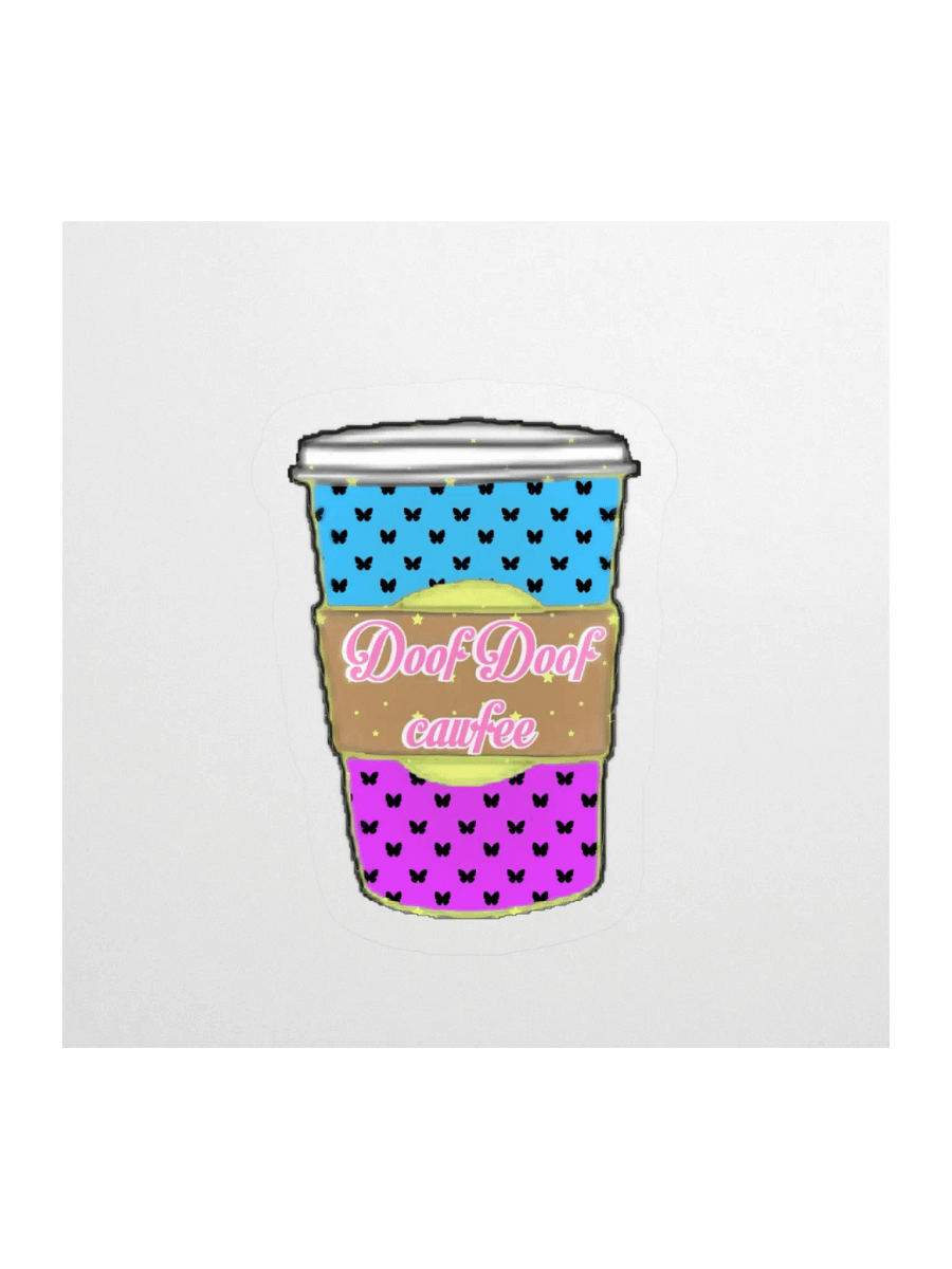 Basic Doof Doof Cawfee Sticker product image (8)
