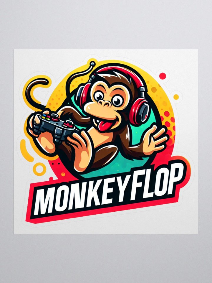 MonkeyFlop sticker product image (3)