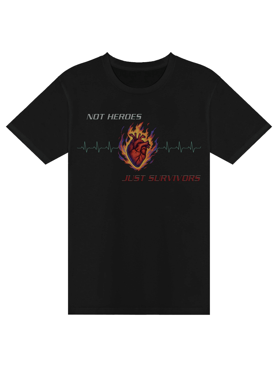 Not Heroes, Just Survivors Tee product image (3)