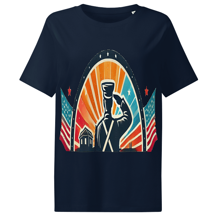 Freedom Salute Women's Organic T-Shirt product image (1)