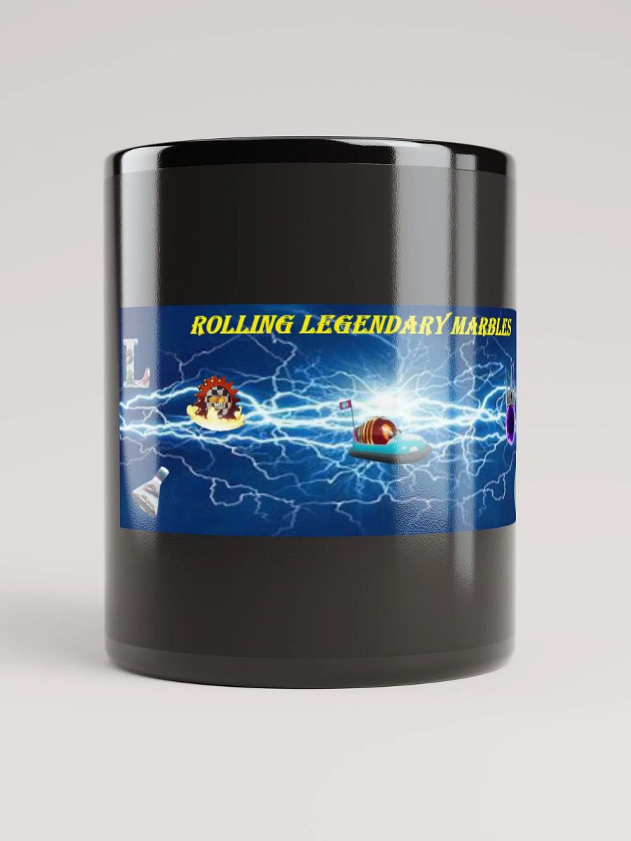 Rolling Legendary LOGO Black Mug product image (1)