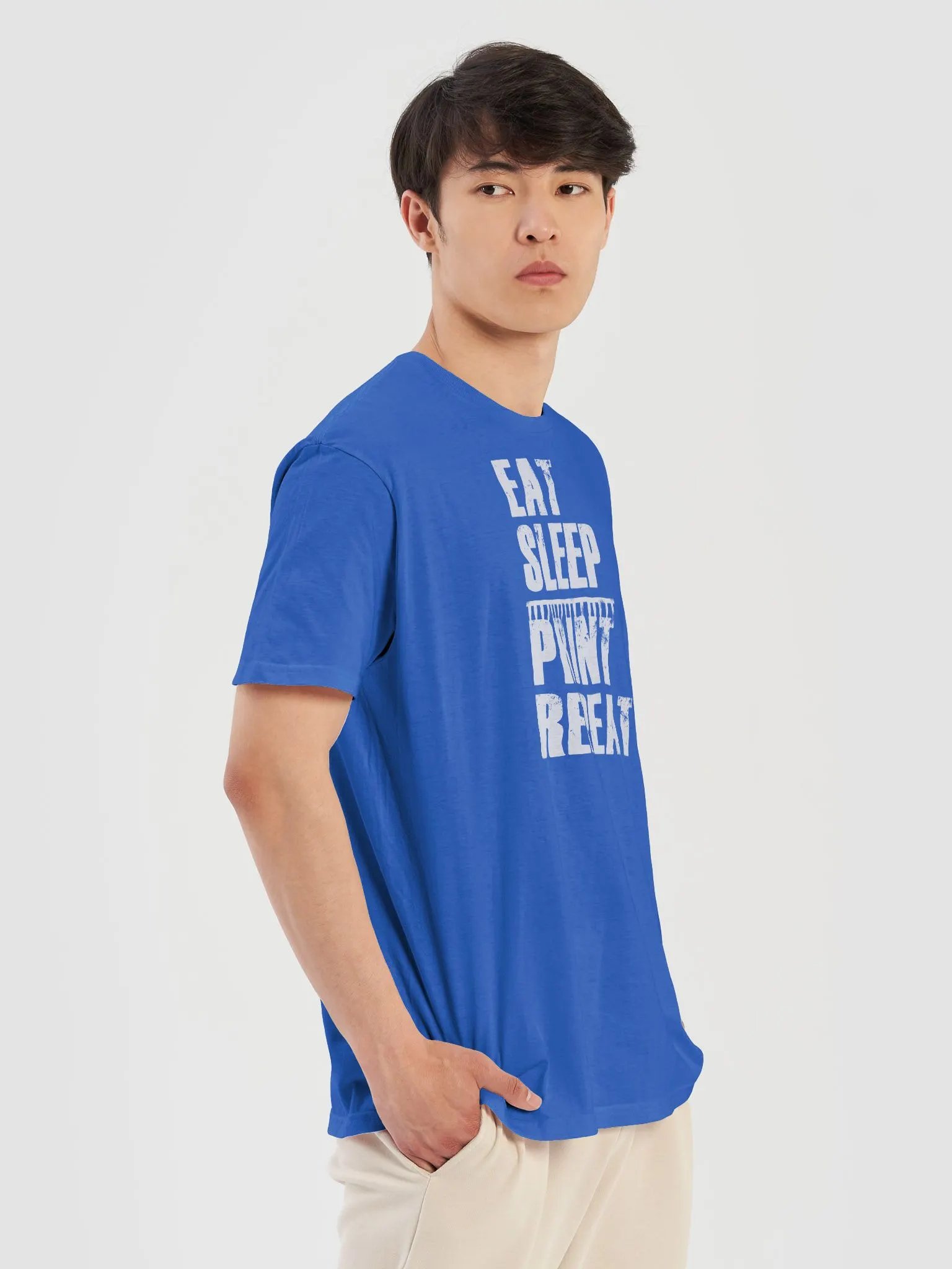 Eat Sleep Print Repeat - Gildan 64000 Unisex Softstyle T-shirt product image (45)