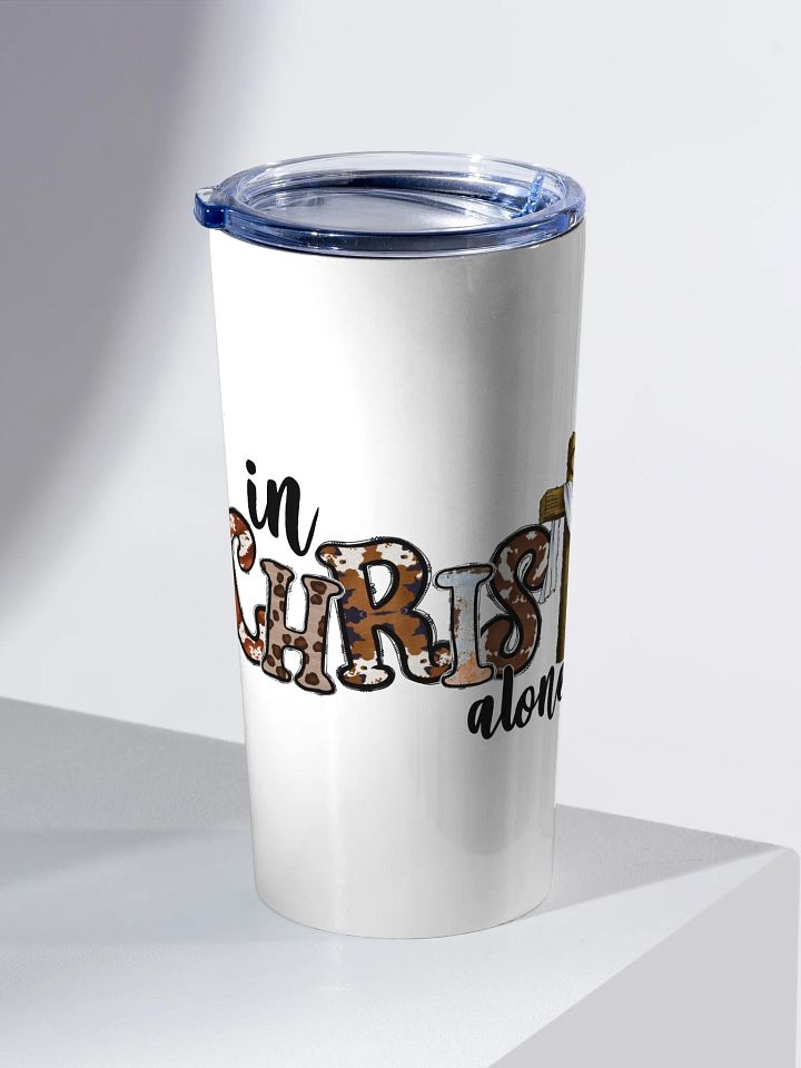 In Christ Alone - Adult Tumbler product image (2)