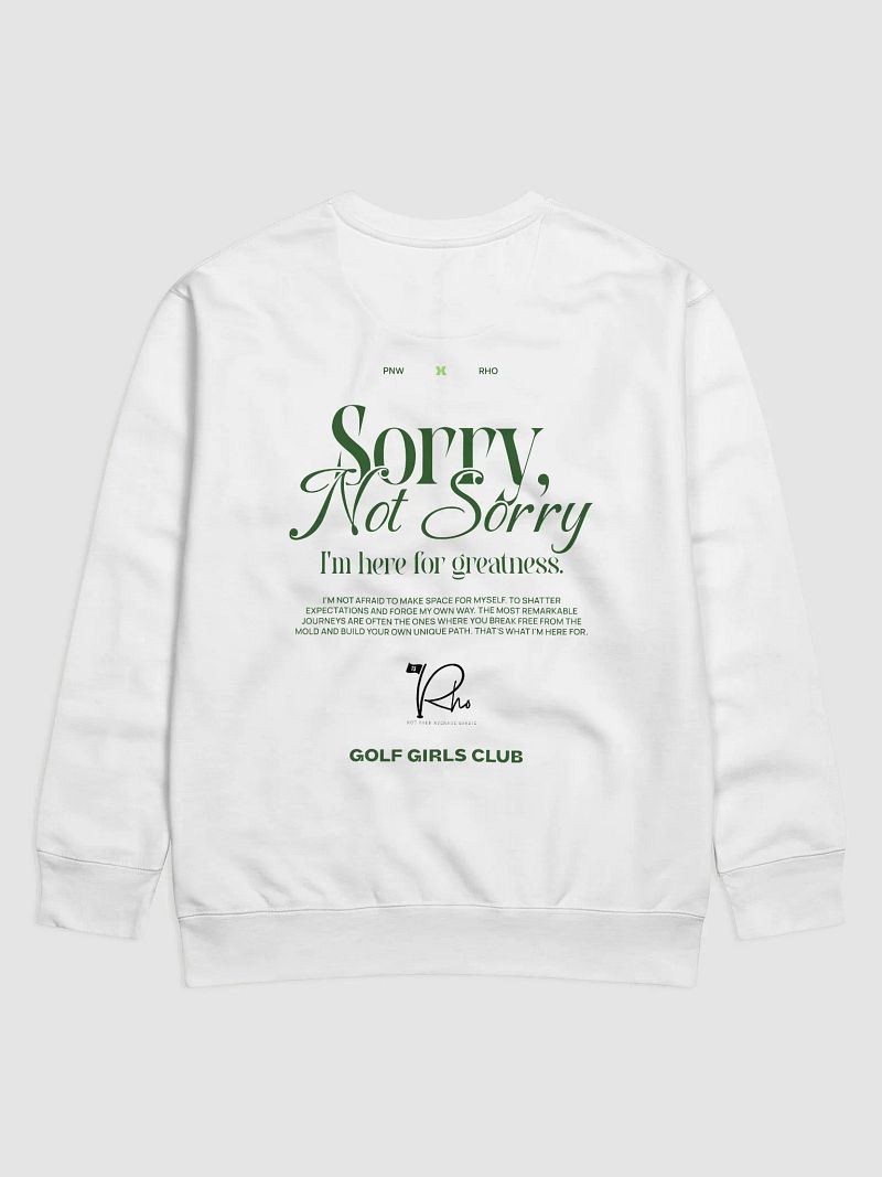 Sorry Not Sorry x Rho Adult Crew (lights)