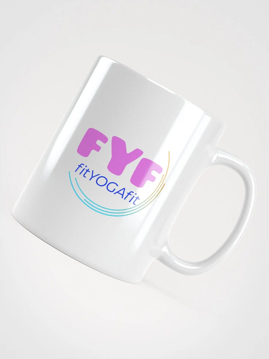 FitYOGAFit Yoga-Inspired White Coffee Mug product image (11)