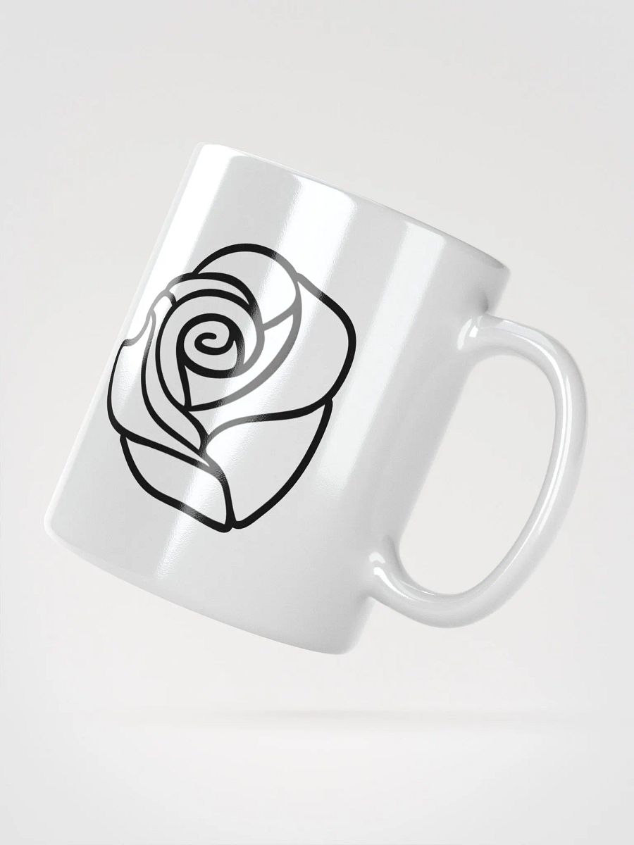 White Rose ceramic mug - B product image (2)