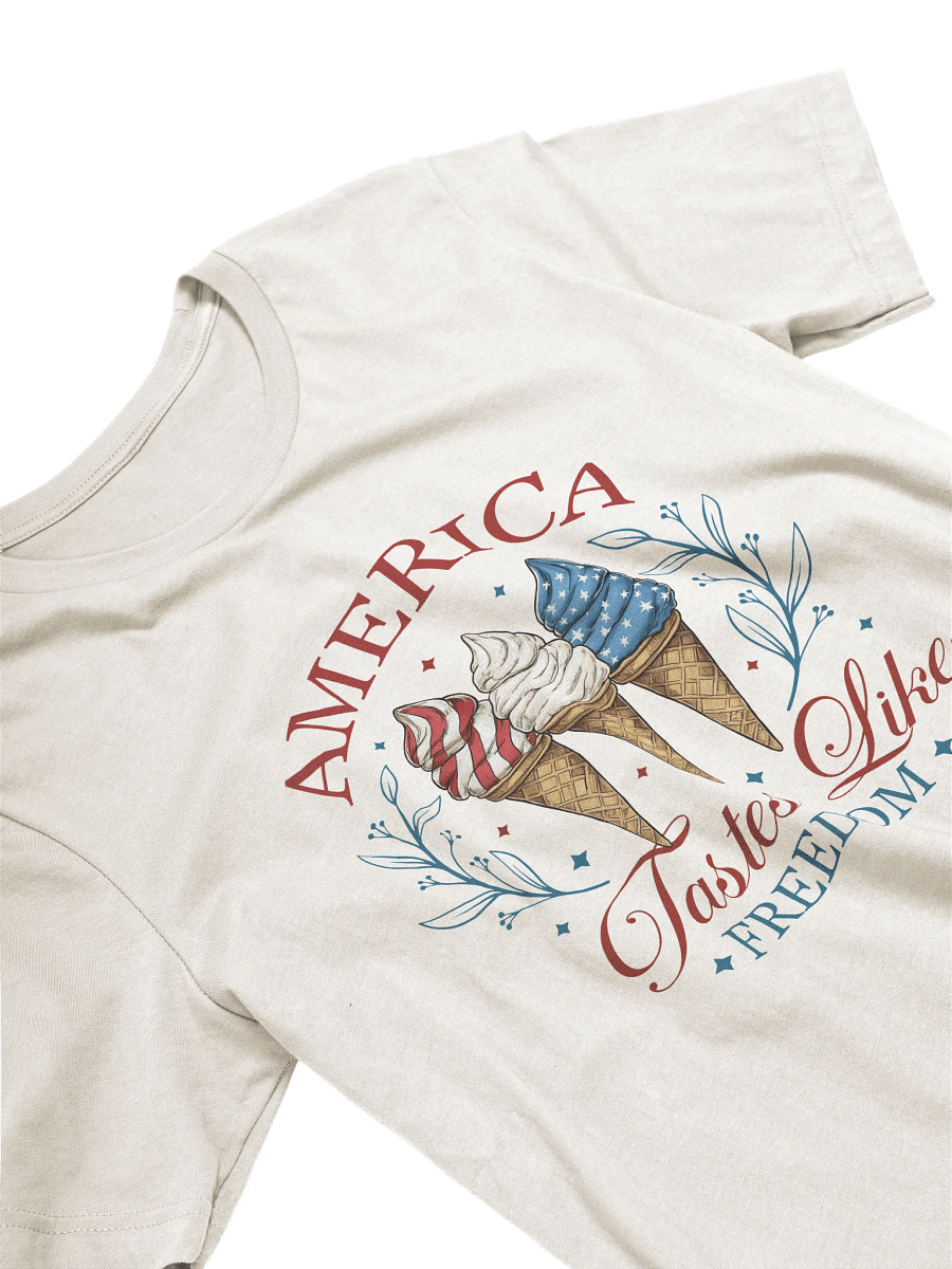 Patriotic Ice Cream Swirl T-Shirt product image (3)