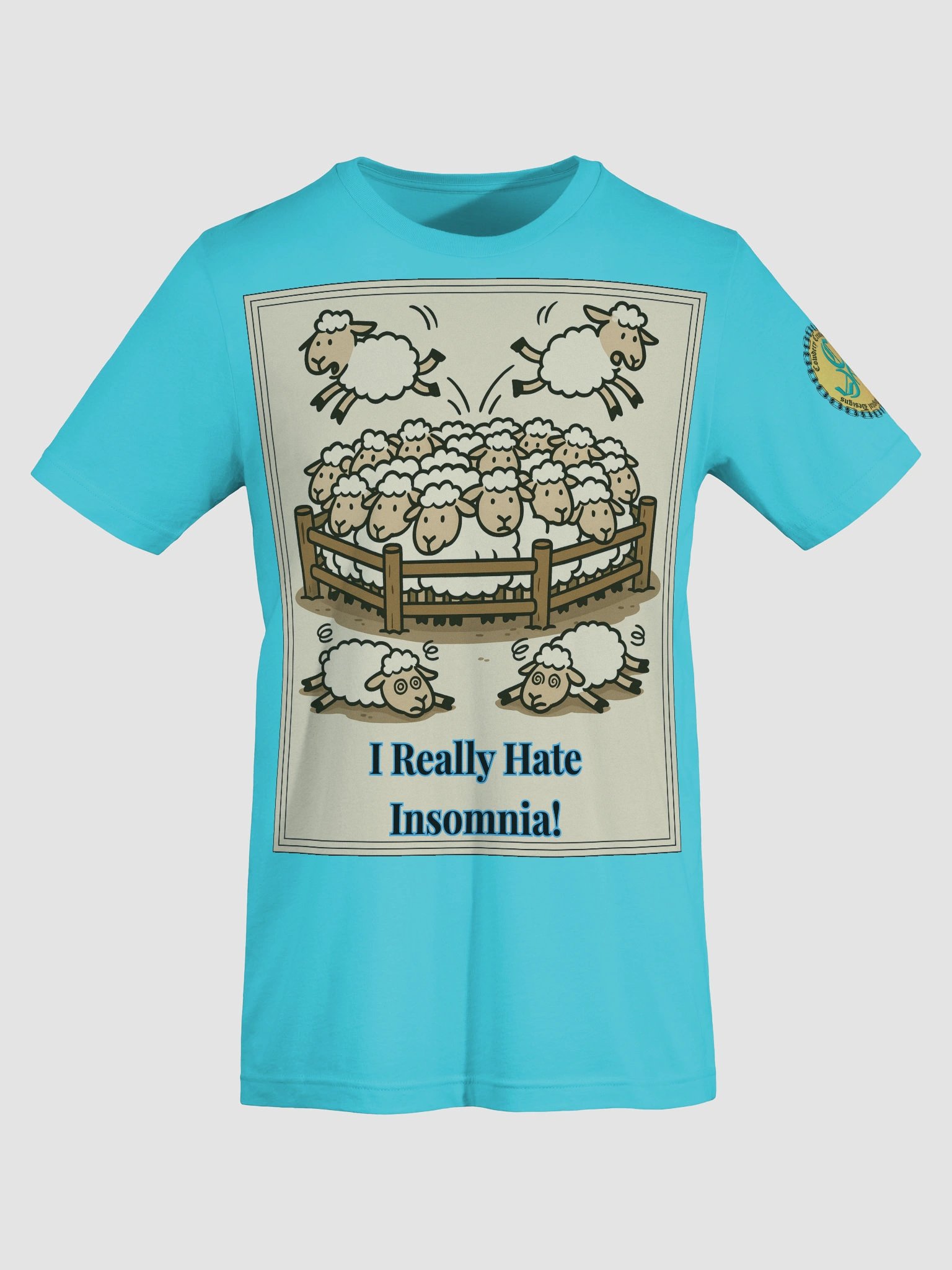 I Really Hate Insomnia (Both) Bella+Canvas Supersoft T-Shirt Colors (6) product image (68)