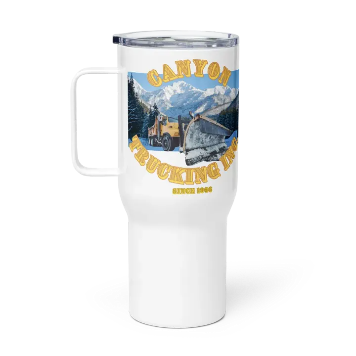 Canyon Trucking Inc. Snow Crew Travel Mug product image (1)