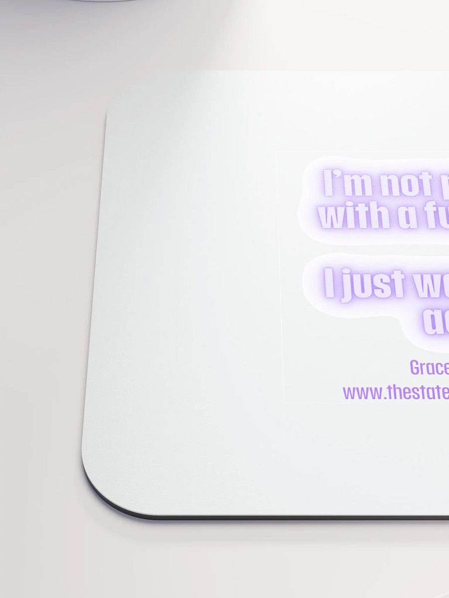 FUNNY DESK MATS 4 U - “I’m not playing with a full deck. I just want your ace.” product image (6)