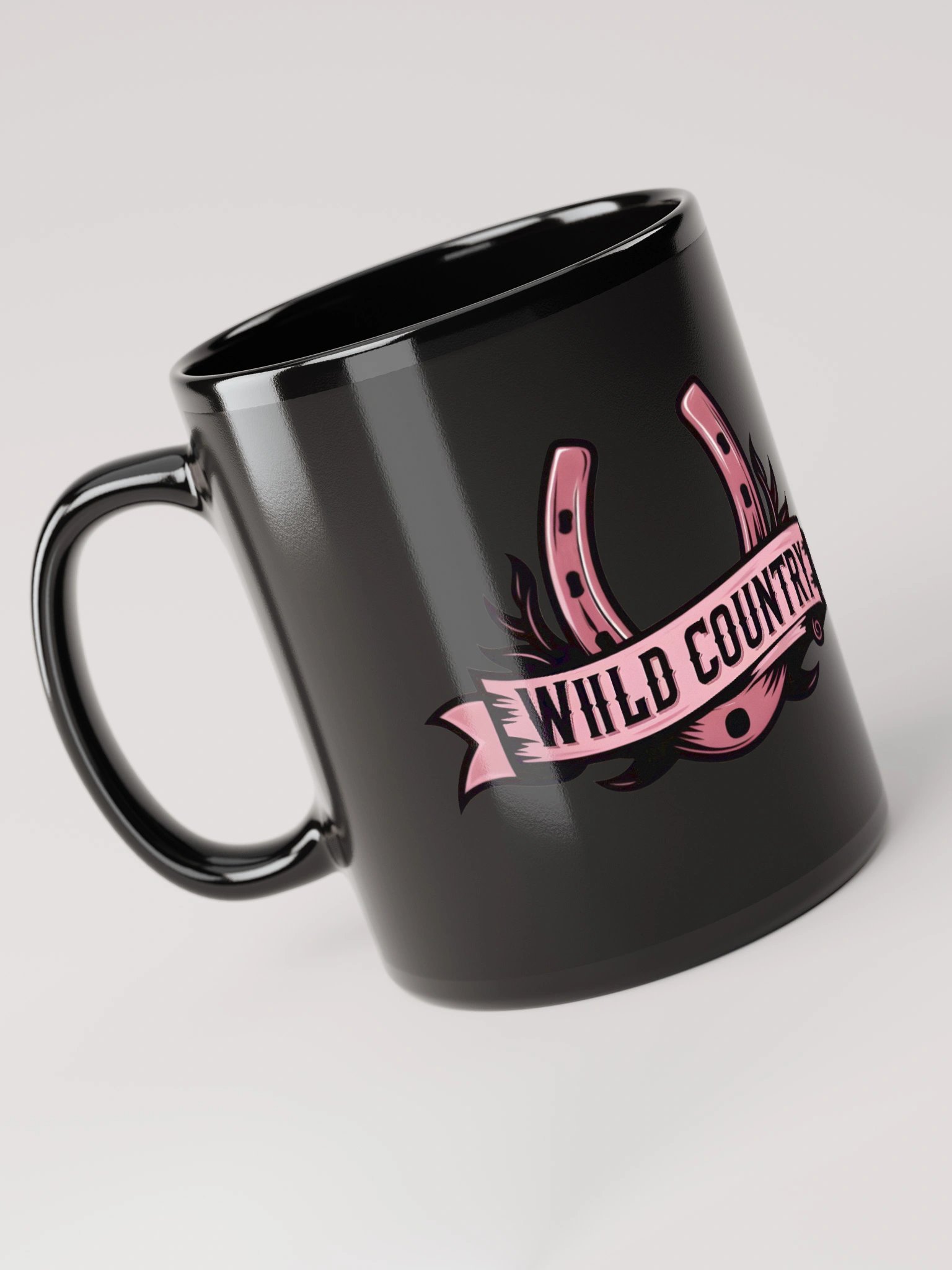 Black Glossy Mug product image (3)