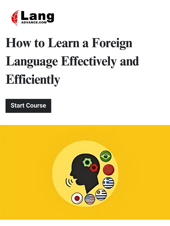 How to Learn a Foreign Language Effectively and Efficiently product image (1)