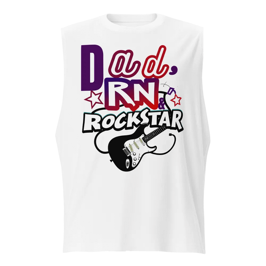 Rockstar Vibes Muscle Tank product image (1)