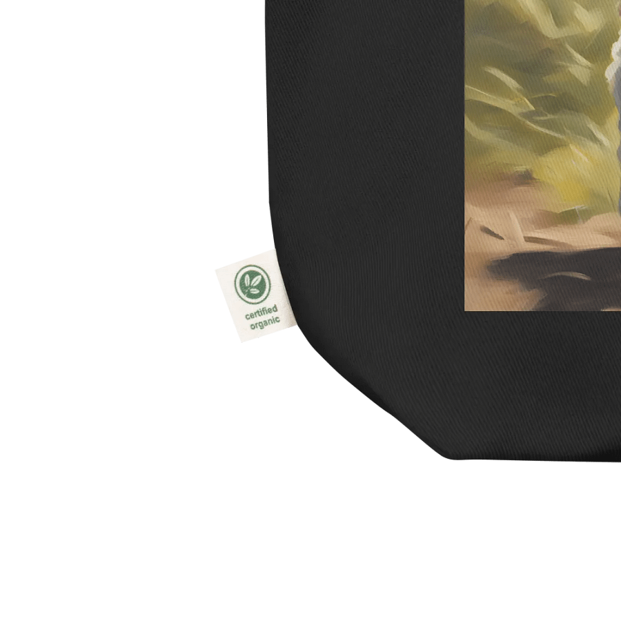 Lamb in Woods, Organic Cotton Twill Tote Bag product image (3)