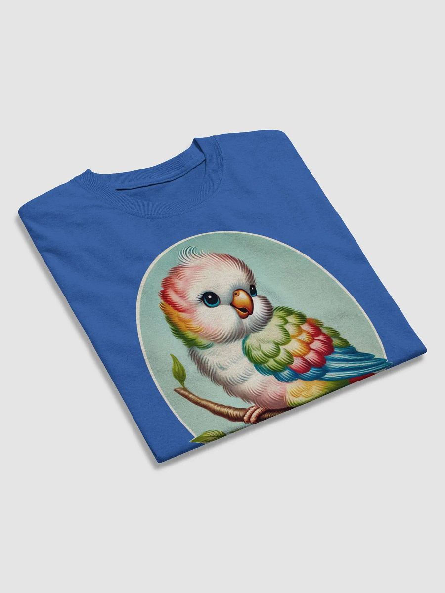 Retro-Style Colorful Bird Unisex Adult T-Shirt product image (3)