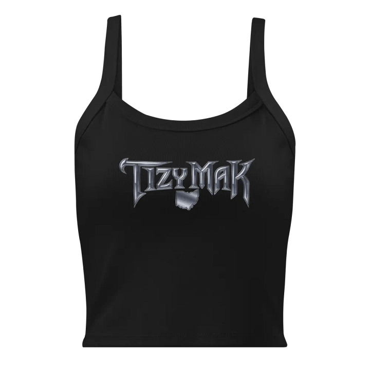 Tizy Mak Chrome Logo Tank Top product image (1)