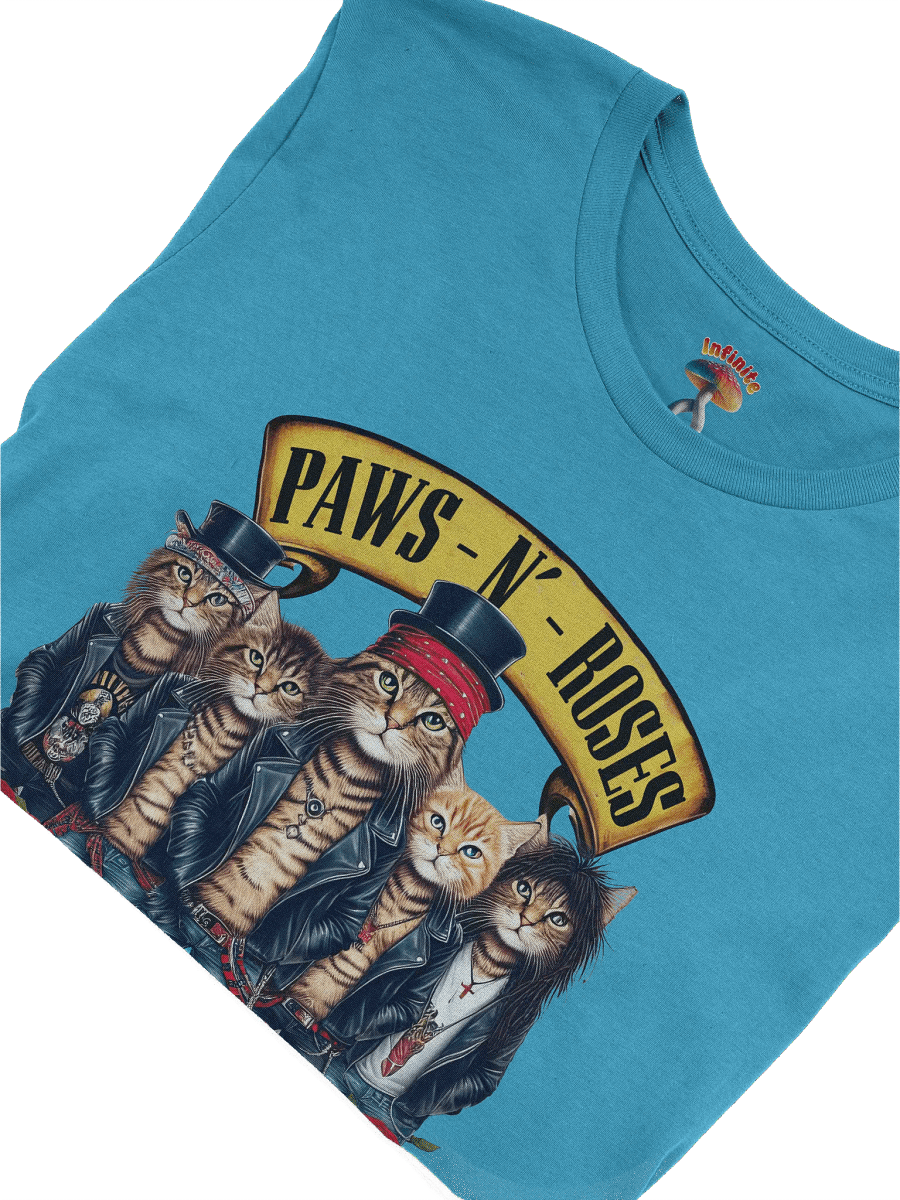 PAWS N' ROSES T-SHIRT product image (5)