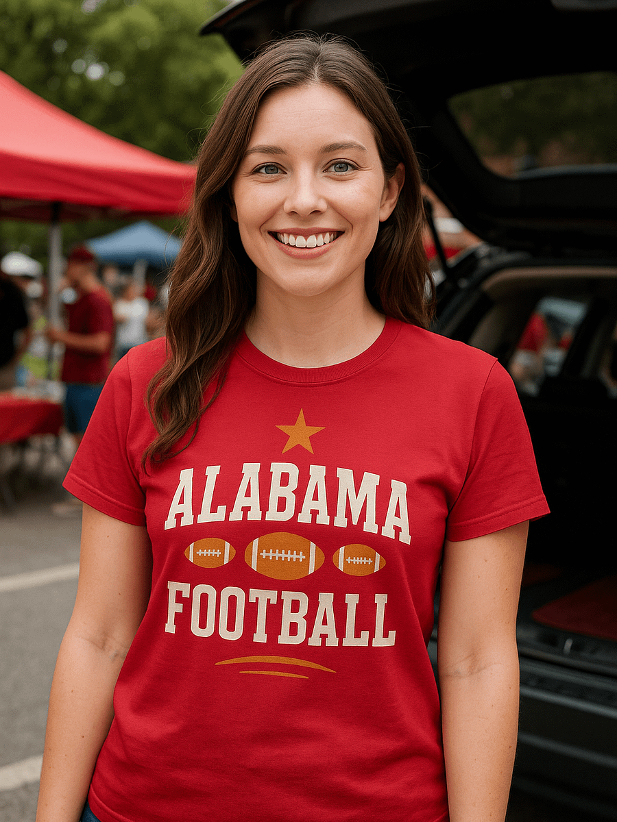 Vintage Alabama Football T-Shirt product image (1)