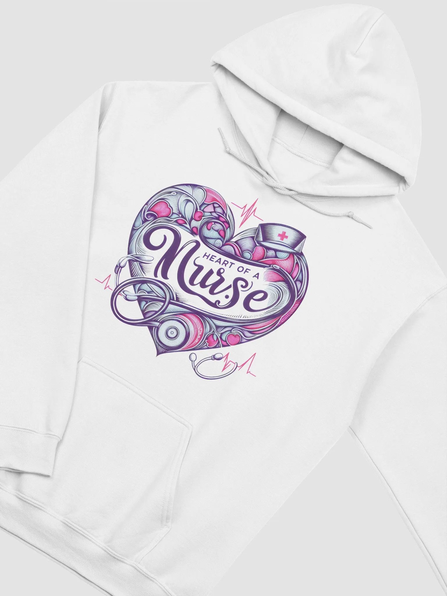 Heart of a Nurse Hoodie product image (19)