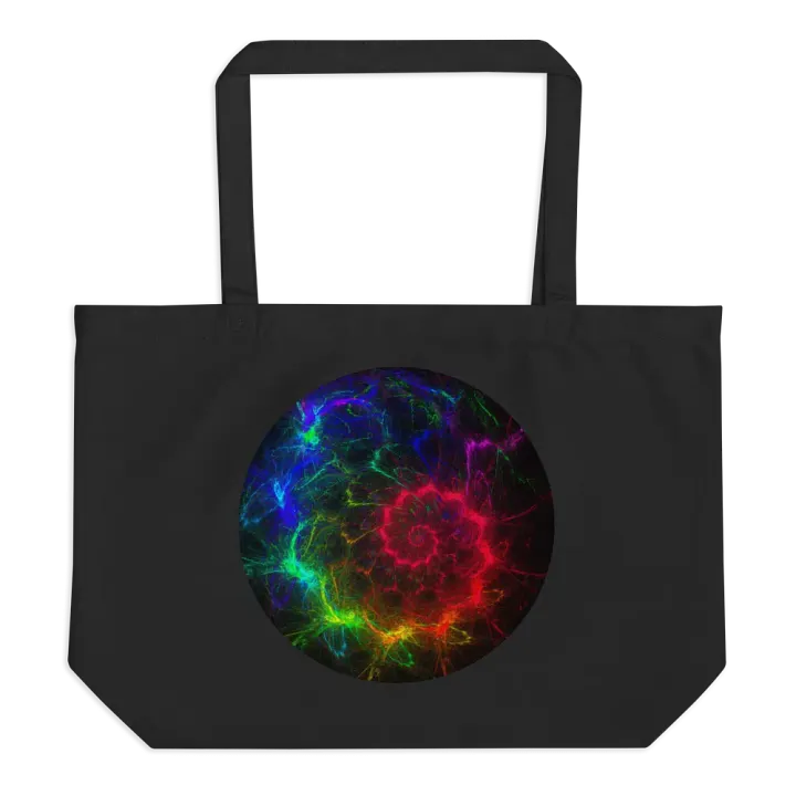 Fractal Chakra Econscious Organic Cotton Tote product image (1)