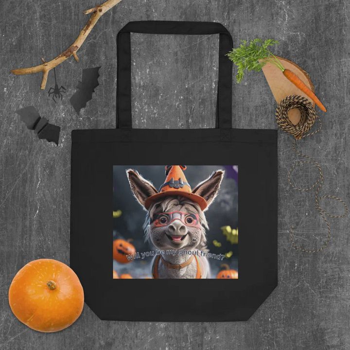 Donkey Halloween Tote Bag product image (2)