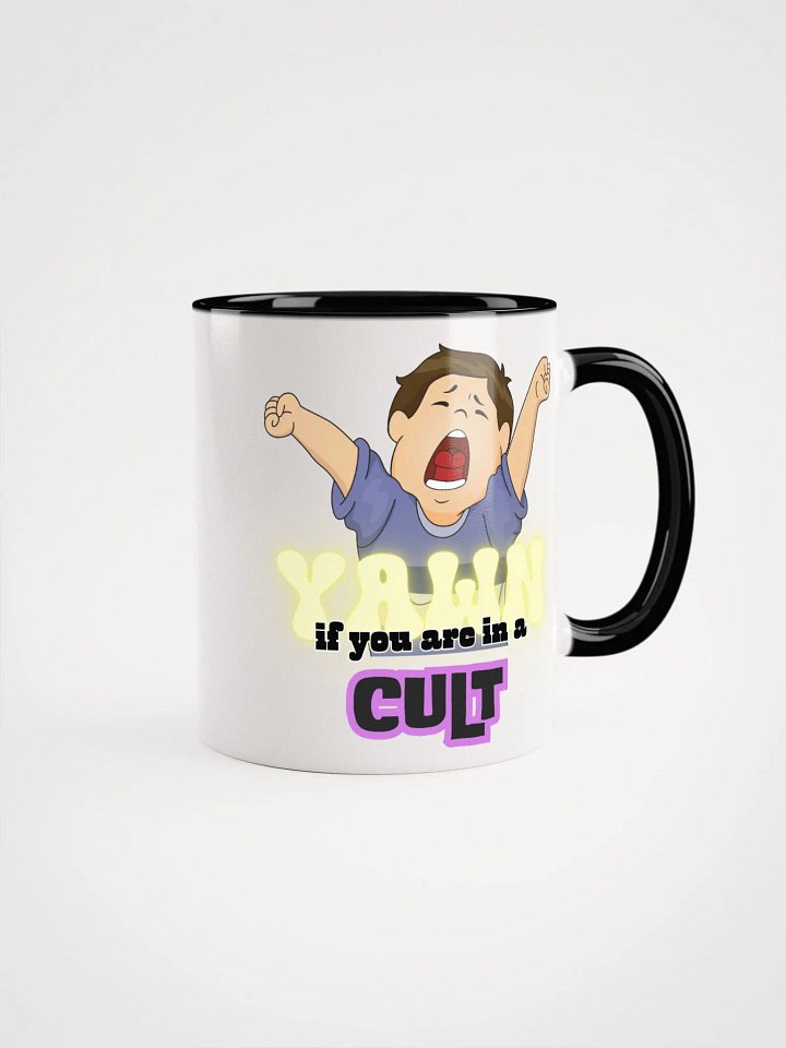 Playful Windy City YAWN Ceramic Mug product image (1)