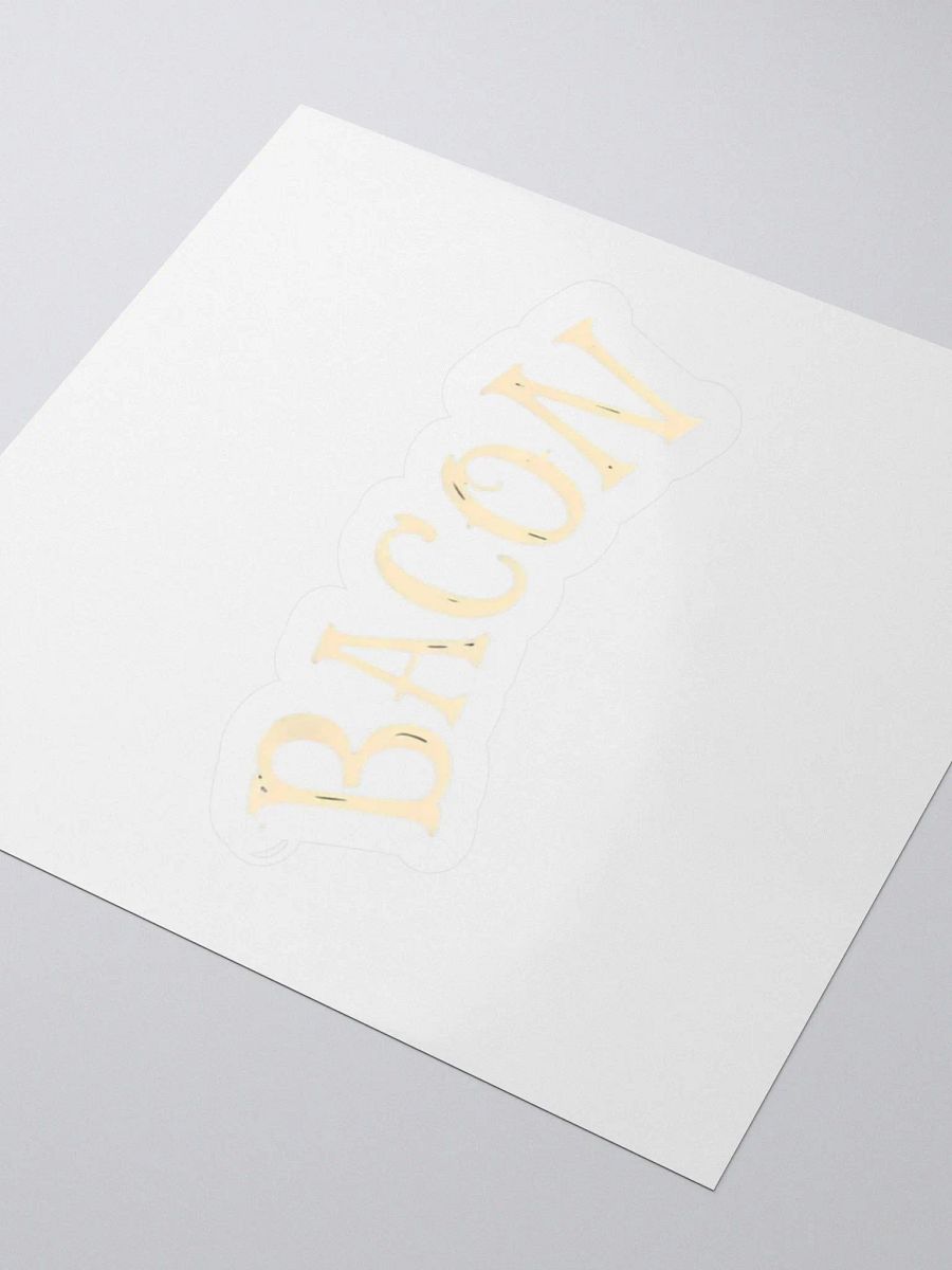 Bacon Text Stickers product image (9)