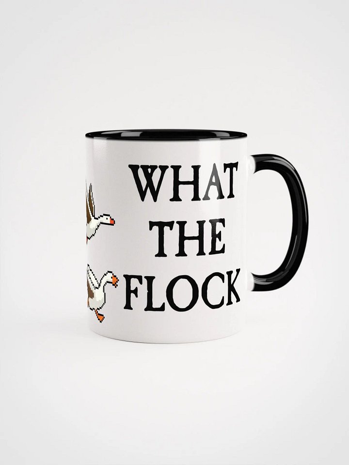 What the Flock Pixel-Art Goose Mug product image (6)