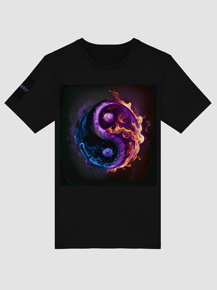 fire and ice yin yang shirt product image (3)